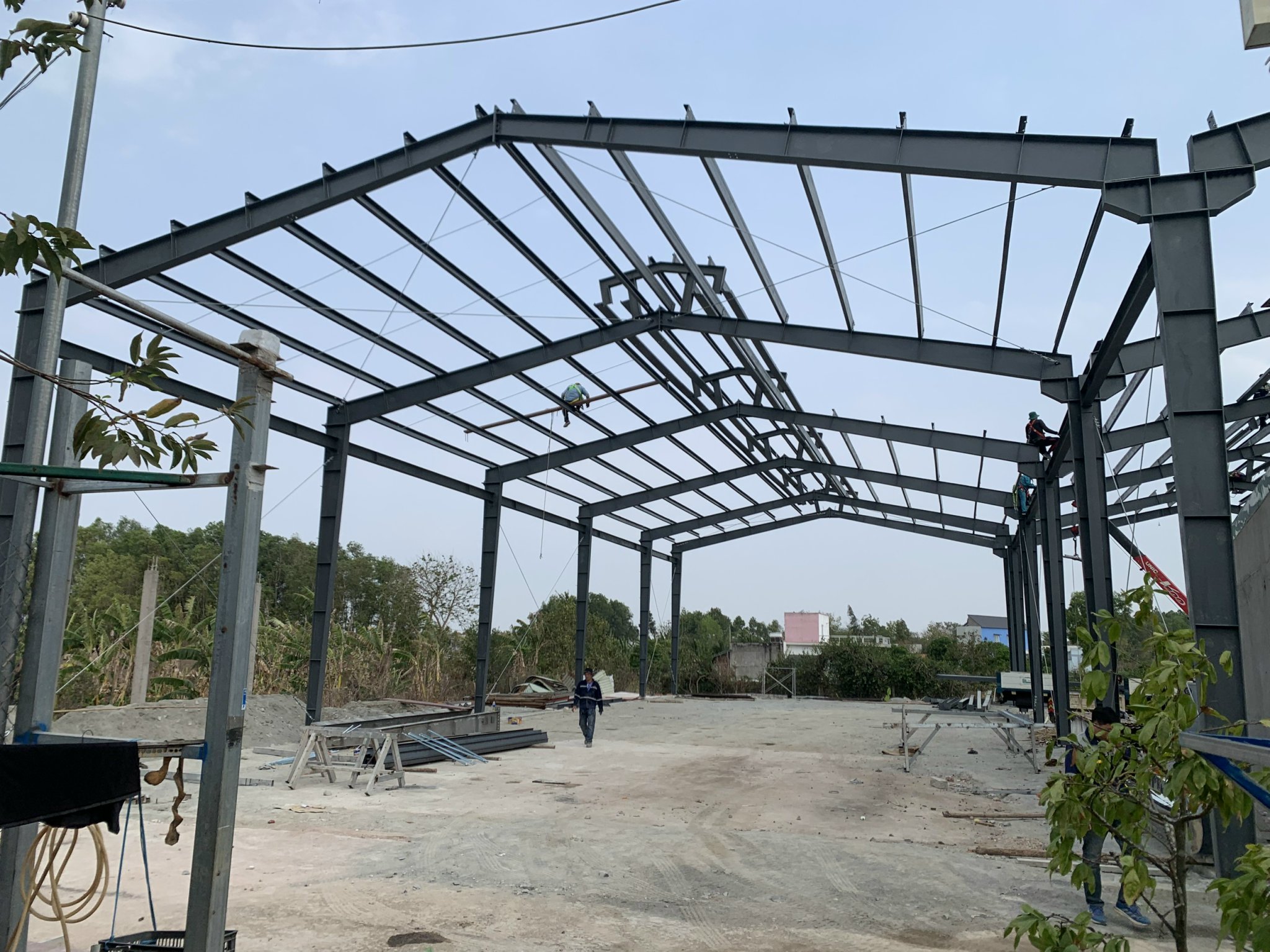 Dầm Cột Kèo Kết Cấu Thép Nhà Xưởng
